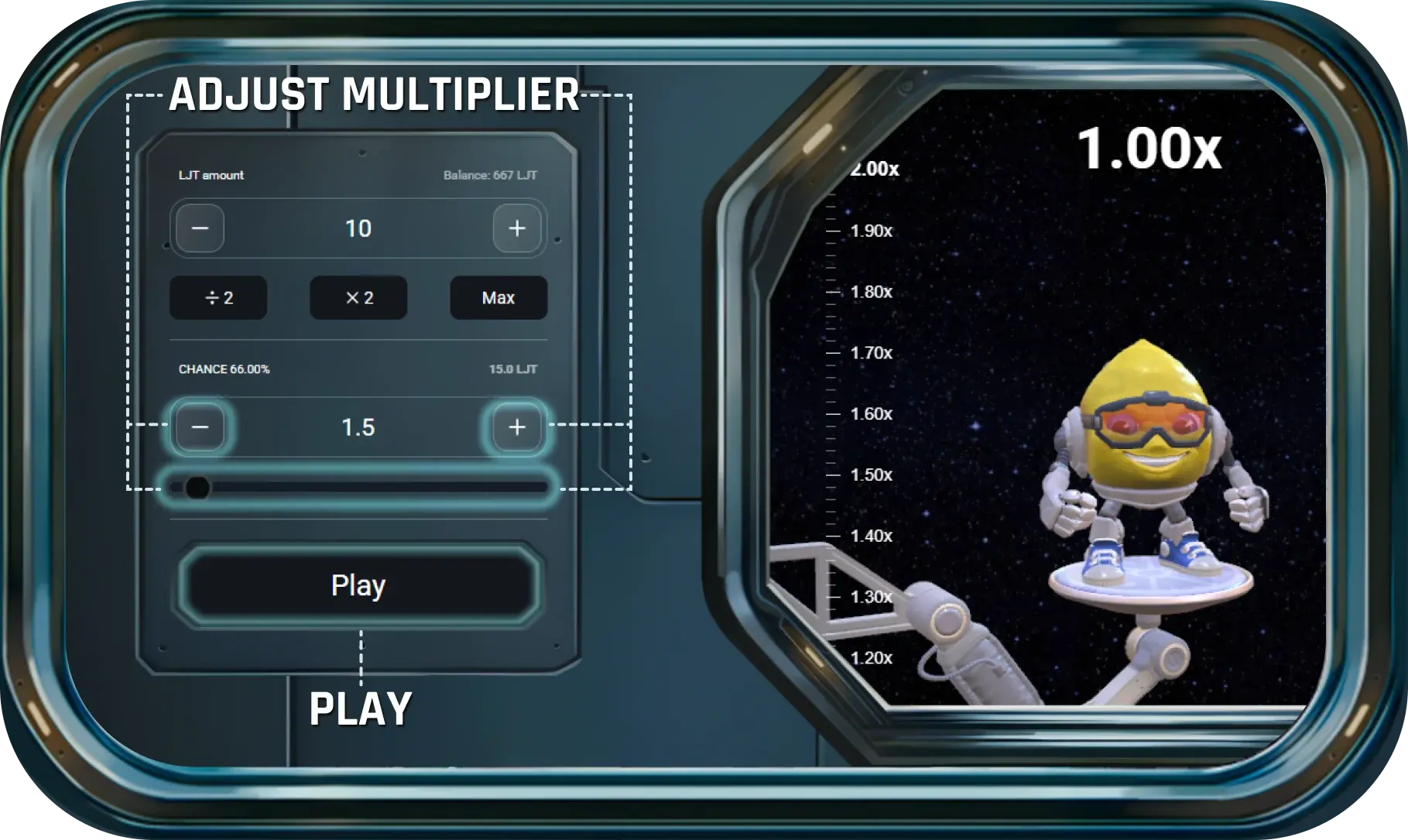 How to play Lemon Jet - step 4